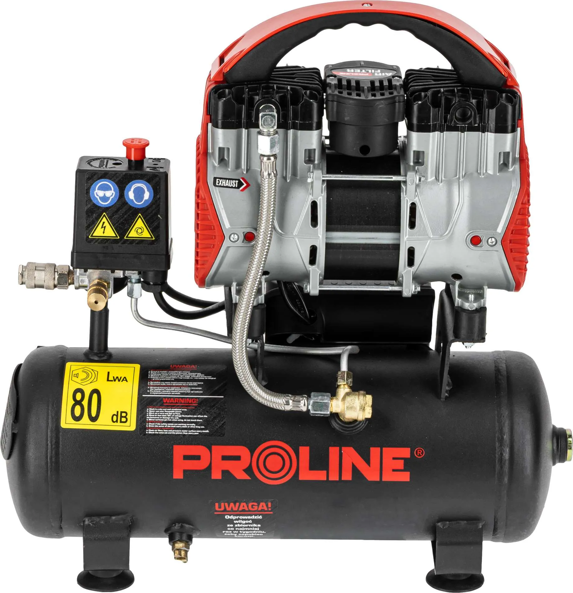 Compresor Aer fara Ulei - 750W / 8BAR / 167L/Min / 9L