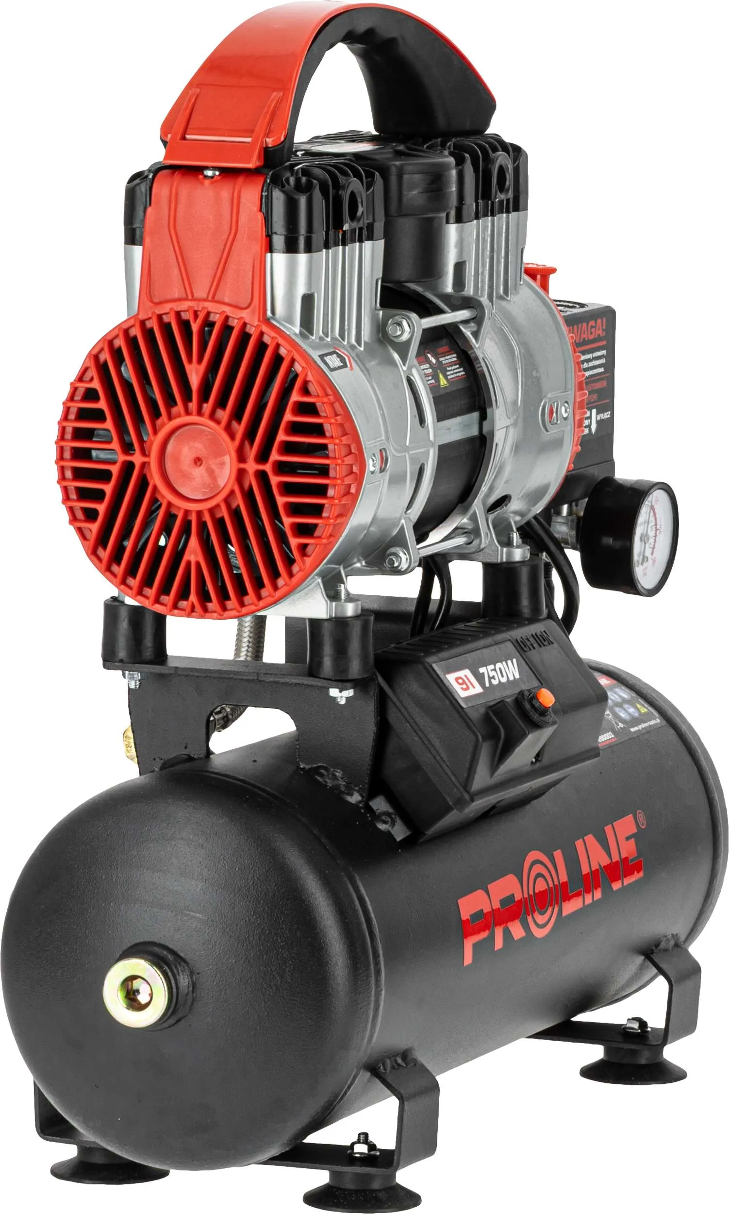 Compresor Aer fara Ulei - 750W / 8BAR / 167L/Min / 9L