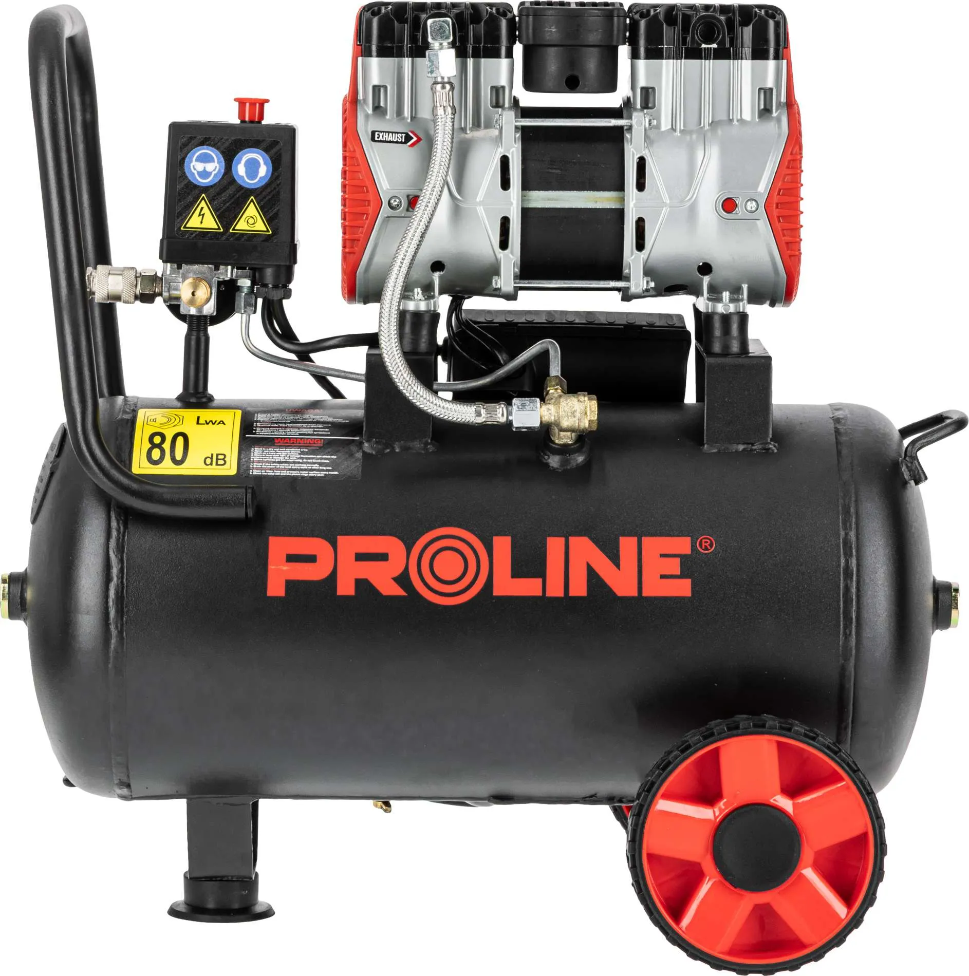 Compresor Aer fara Ulei - 750W / 8BAR / 167L/Min / 24L