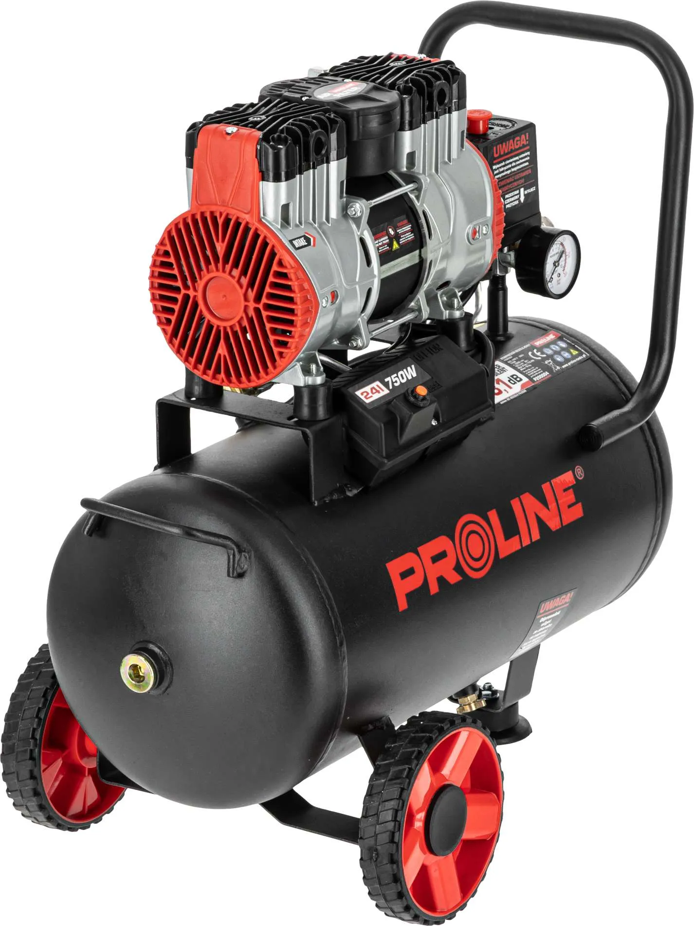 Compresor Aer fara Ulei - 750W / 8BAR / 167L/Min / 24L