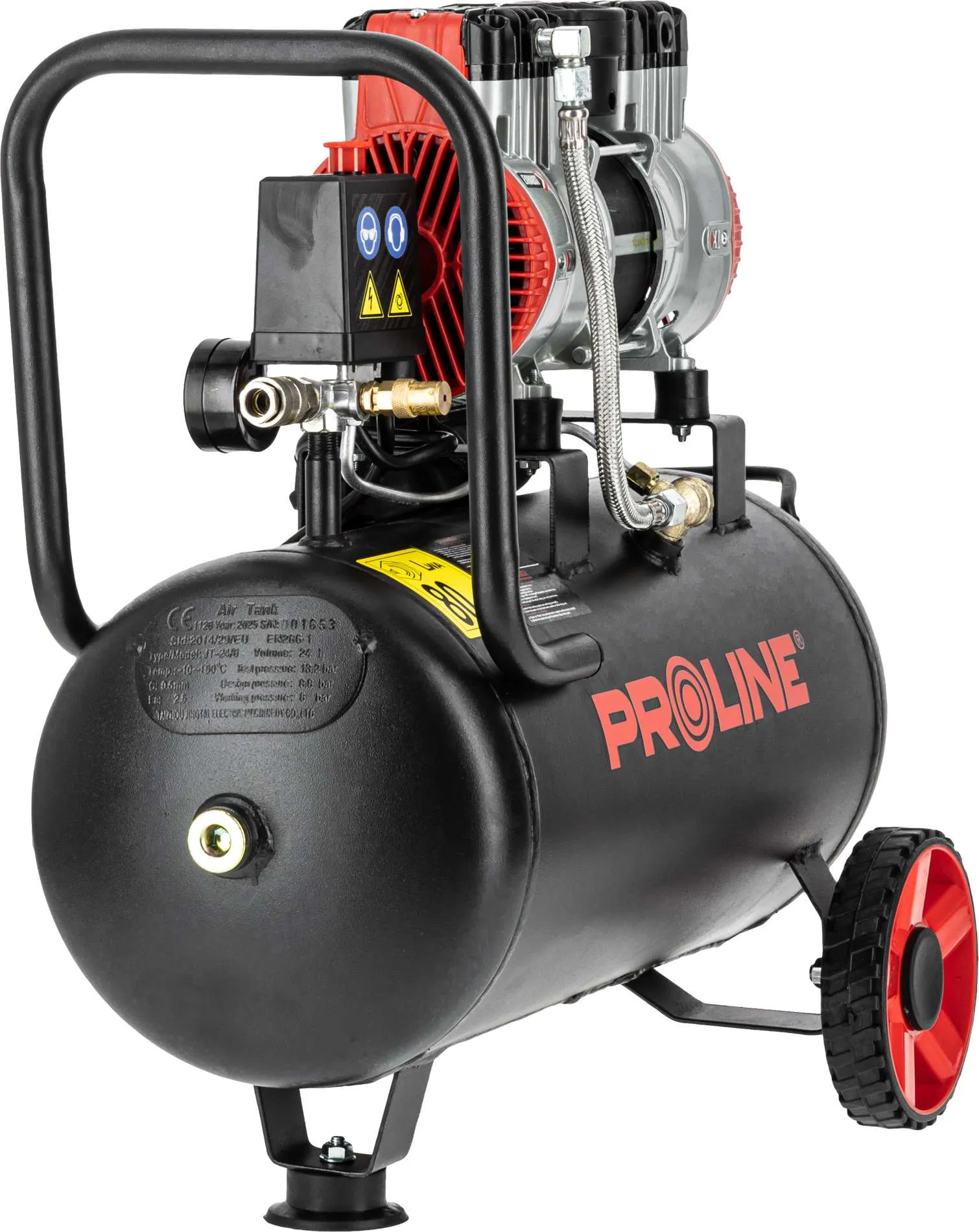 Compresor Aer fara Ulei - 750W / 8BAR / 167L/Min / 24L