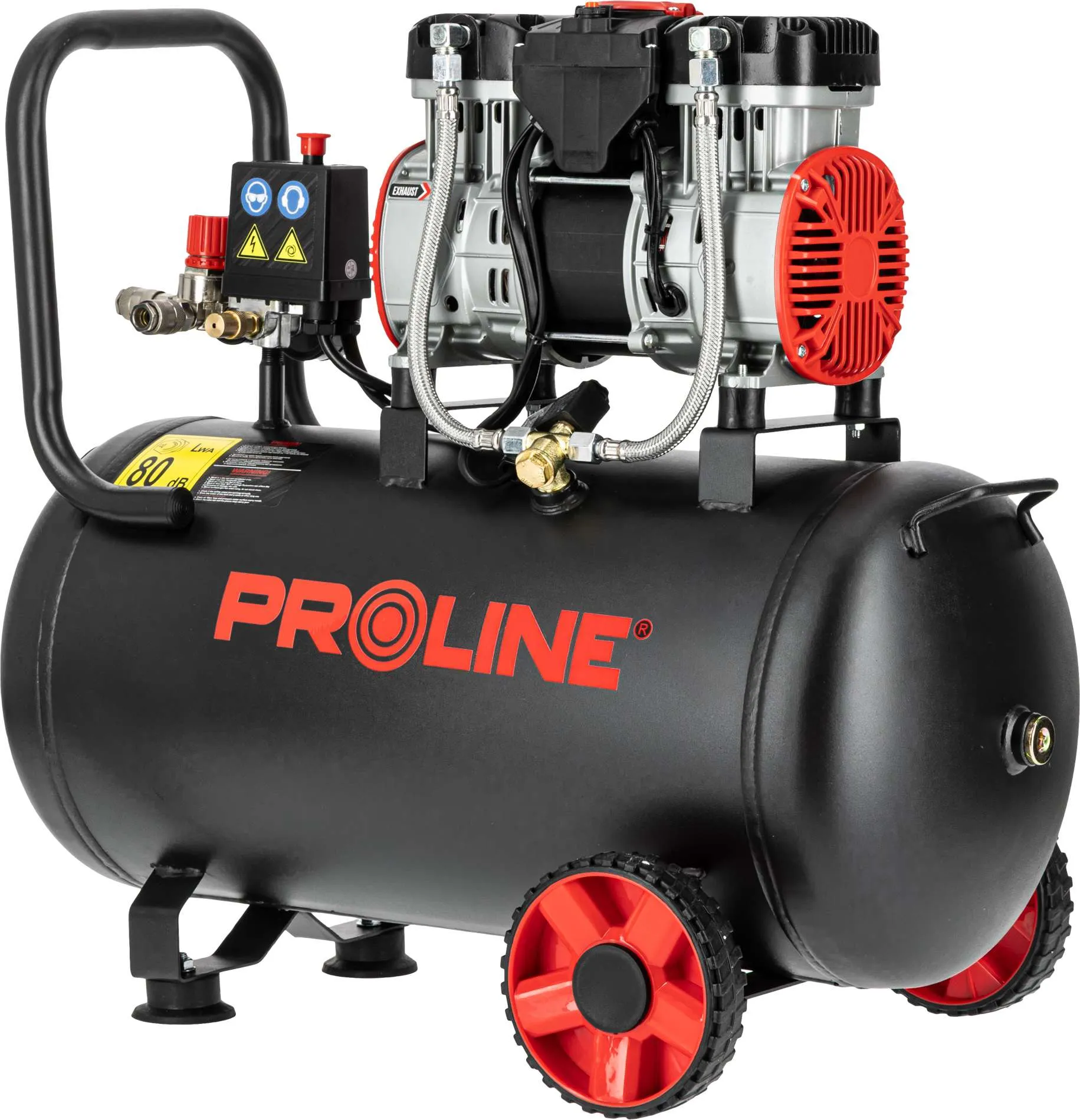 Compresor Aer fara Ulei - 1500W / 8BAR / 254L/Min / 50L