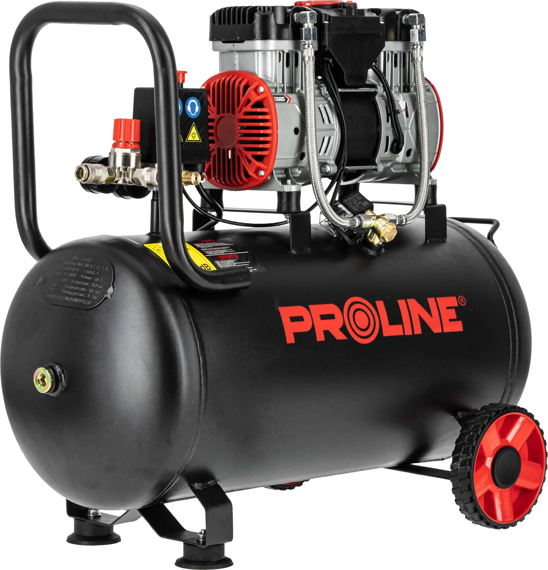 Compresor Aer fara Ulei - 1500W / 8BAR / 254L/Min / 50L