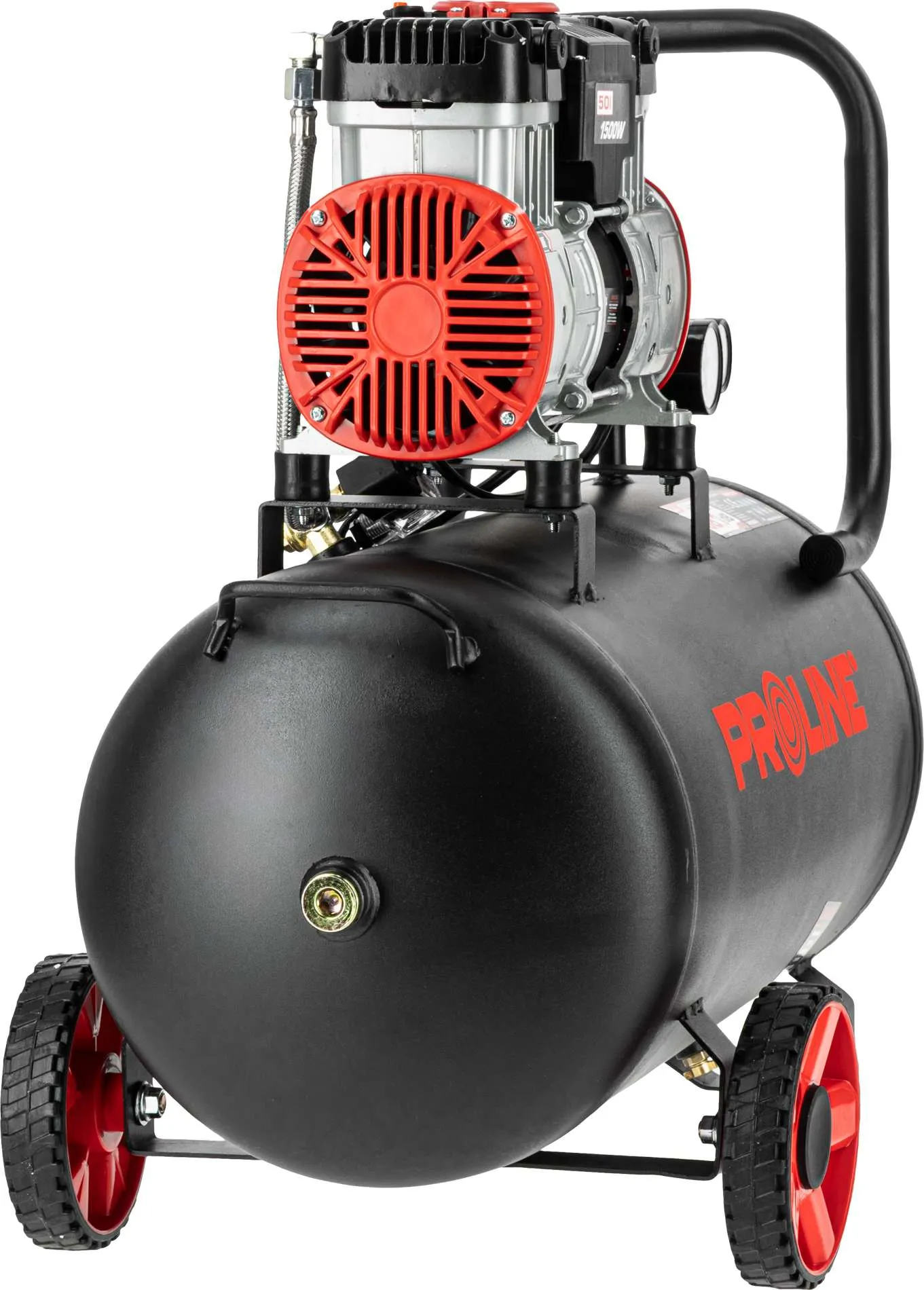 Compresor Aer fara Ulei - 1500W / 8BAR / 254L/Min / 50L