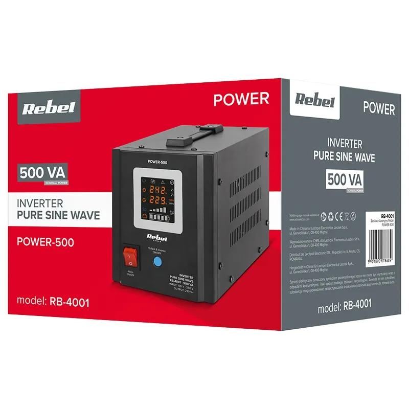 UPS cu Sinus Pur - 12V / 500VA / 300W