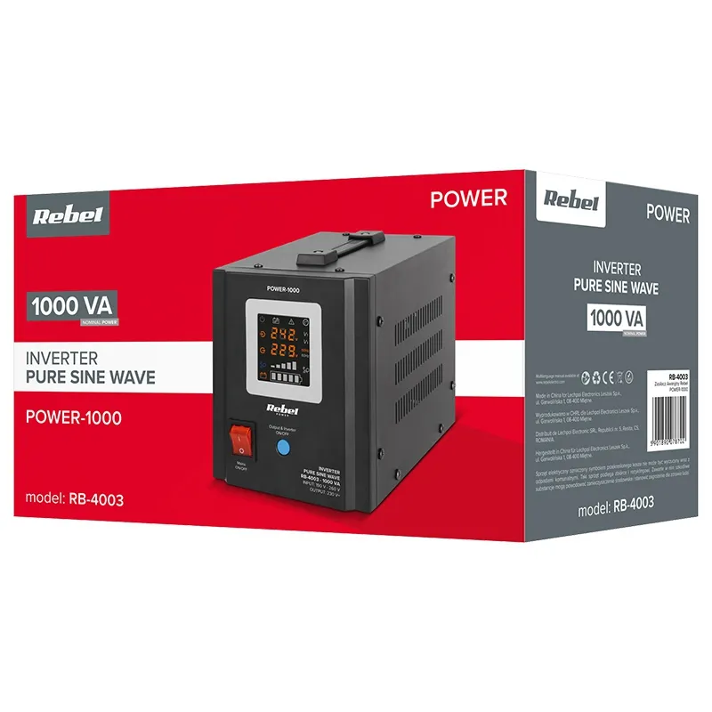 UPS cu Sinus Pur - 12V / 1000VA / 700W