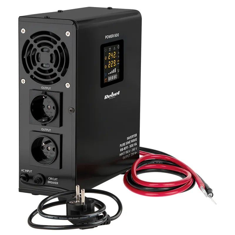 UPS de Perete cu Sinus Pur - 12V / 500VA / 300W