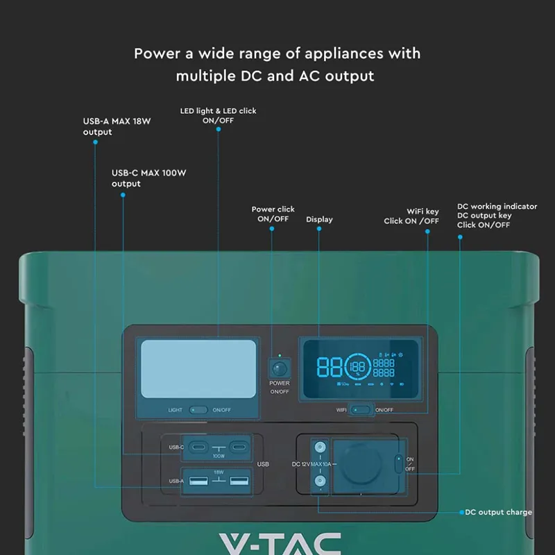 Acumulator Portabil - 1000WH