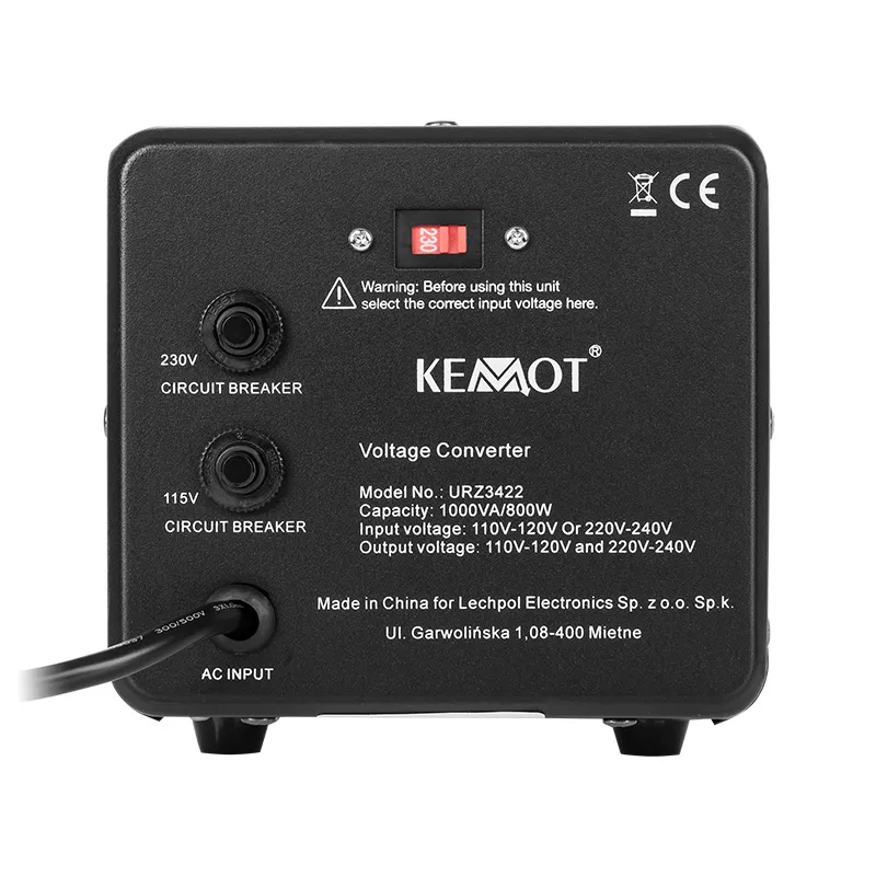 Convertor Tensiune - 115-230/230-115 / 800W / 1000VA
