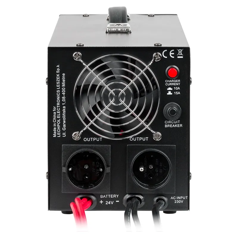 UPS cu Sinus Pur - 24V / 1050W / Negru
