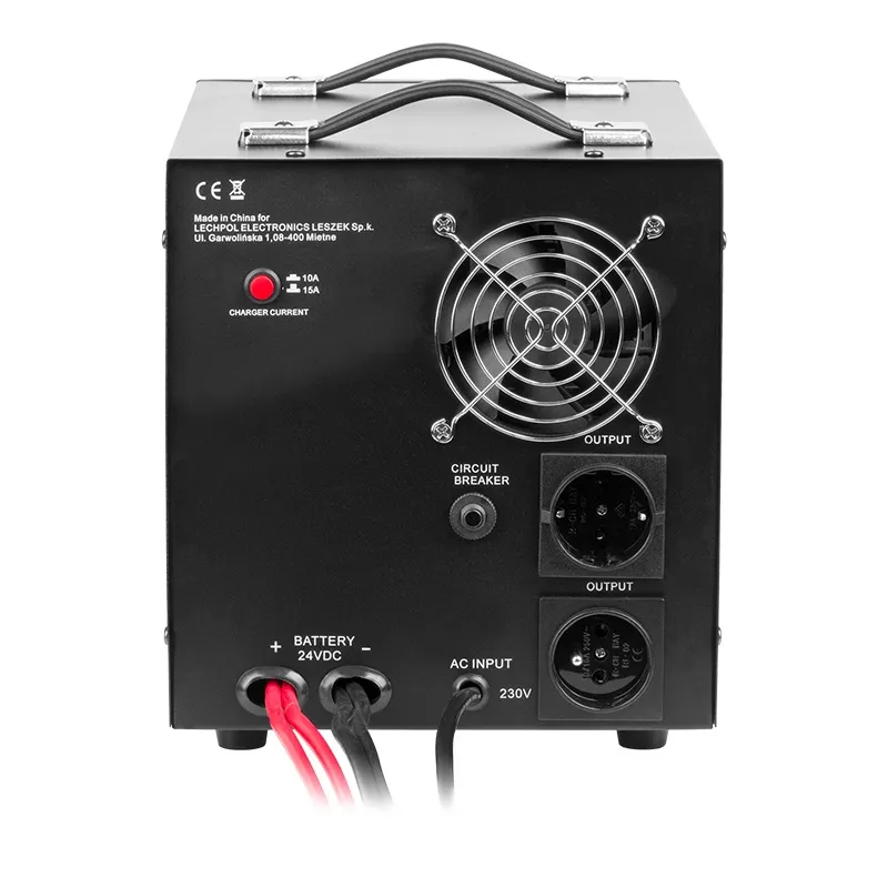 UPS cu Sinus Pur - 24V / 1400W / Negru