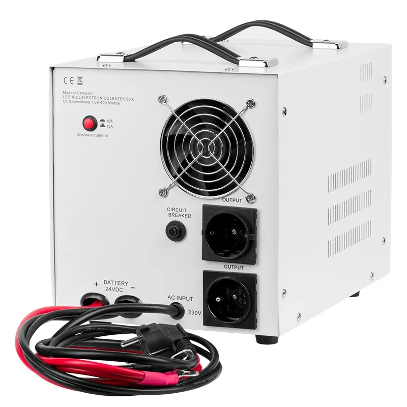 UPS cu Sinus Pur - 24V / 1800W / Alb