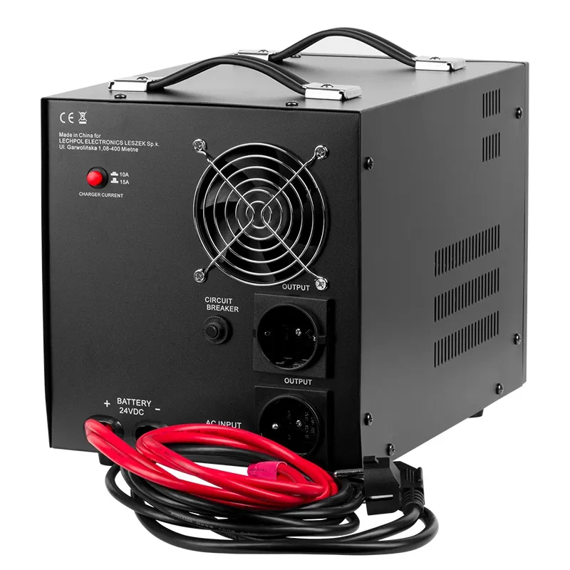 UPS cu Sinus Pur - 24V / 1800W / Negru