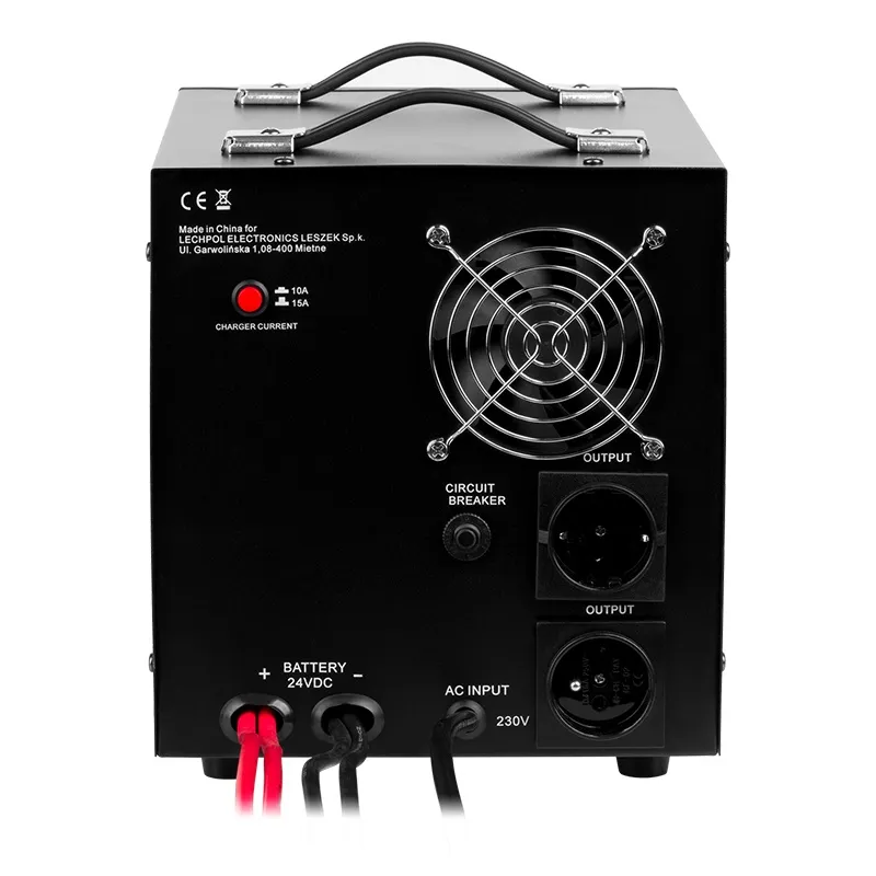UPS cu Sinus Pur - 24V / 1800W / Negru