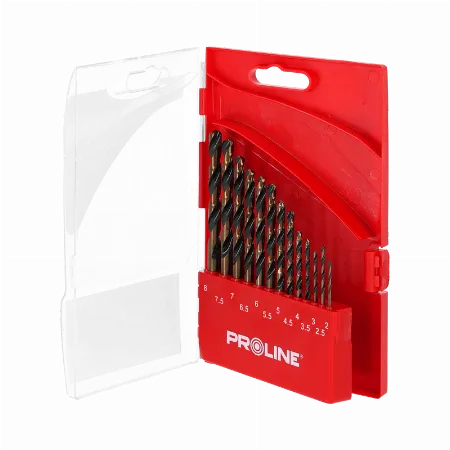 Set 13 burghie pentru metal HSS 135°, 2-8 mm