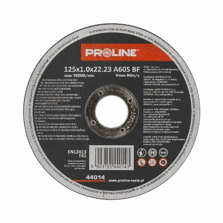 Disc de debitare inox 125x1.0 mm A60S