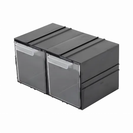 Dulap plastic modular cu 2 sertare