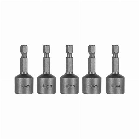 Varfuri tubulare 1/4 inch - 13 mm, set 5 buc