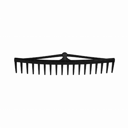 Grebla din plastic pentru fan Profix 12251, 600 mm, 18 dinti, cu intaritura, fara coada