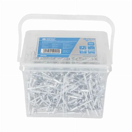 Popnituri aluminiu Mega 59499, 4,0 x 12,5 mm, 800 buc., in cutie
