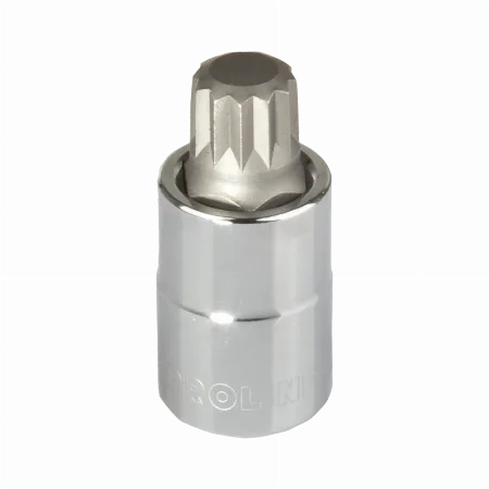 Cheie tubulara cu varf canelat Spline M16, 1/2", 55 mm Proline 18668