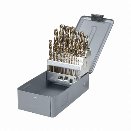 Set burghie metal HSS-Co 5% 1,0-13,0 mm, 25 piese