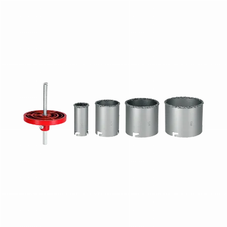 Set Carote Wolfram cu Otel Tungstem 33-83MM/50MM - 6P.