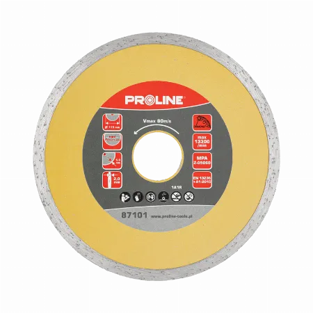 Disc diamantat continuu super dur 115 mm Proline 87101