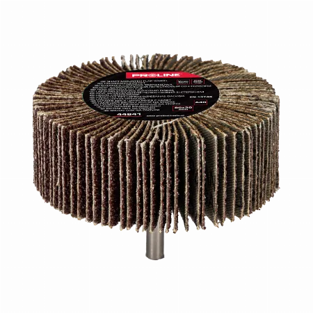 Perie abraziva lamelara cu tija 80x30 mm granulatie 40 Proline 44841