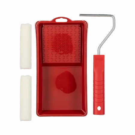 Set trafalet pentru lacuire cu tava, 100 x 10 mm, 2 rezerve