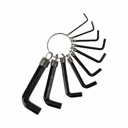 Set chei imbus pe inel Mega 48010, 10 piese, 1,5-10 mm