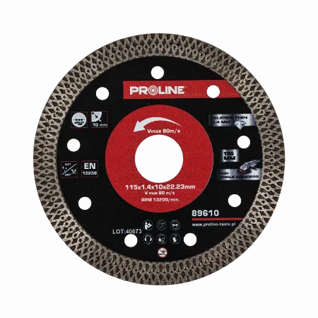 Disc diamantat de taiere 115 mm Proline 89610