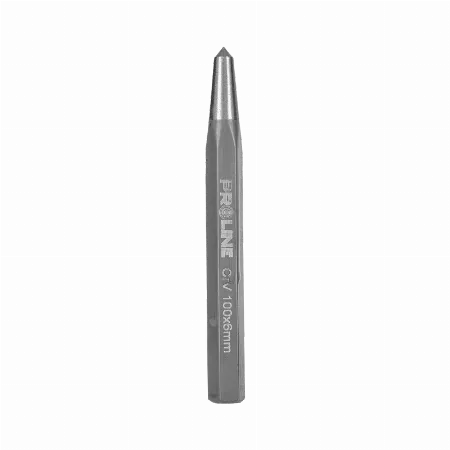 Punctator ascutit CrV pentru metal 100x6 mm