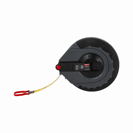 Ruleta lunga cu banda din fibra de sticla intarita Proline 20305, 50 m