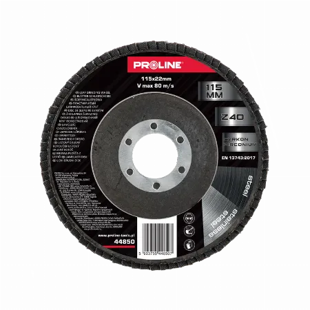 Disc abraziv lamelar 115 mm cu zirconiu, granulatie 40