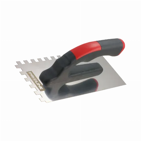 Gletiera inox dintata cu maner plastic 270x130 mm, dinti 10x10 mm