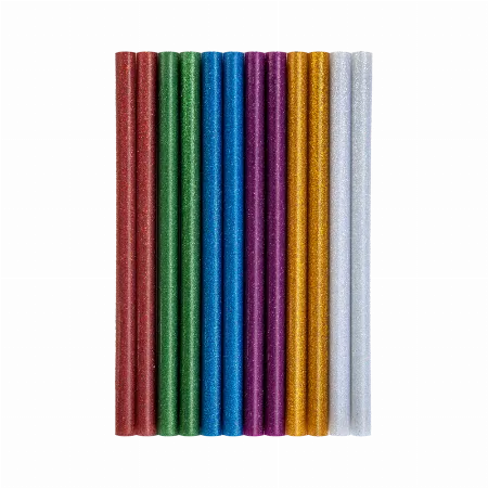 Baghete Silicon Sclipici in Blister 11.2X200MM, 12/Set