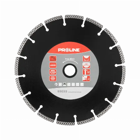 Disc diamantat segmentat laser tip X Proline 230 mm / 22,2 mm