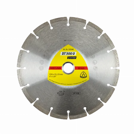Disc diamantat segmentat 230 x 2.3 x 22.2 mm Klingspor DT300U KL325348