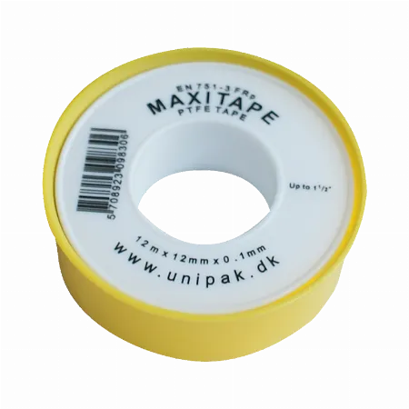Banda teflon pentru instalatii de gaz 12x0.1 mm / 13.2 m