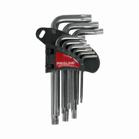 Set chei Torx CRV Proline, T10-T50, 9 piese