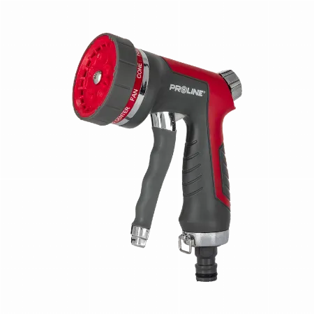 Pistol de stropit metalic cauciucat multijet Deluxe cu tragaci frontal Proline 99323, 10 pozitii