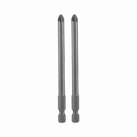 Varfuri pozidriv 1/4 inch 100 mm PZ2, set 2 bucati