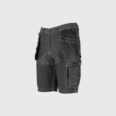 Pantalon Lucru Tip-Blugi Scurt Intarit / Inchis - 2XL