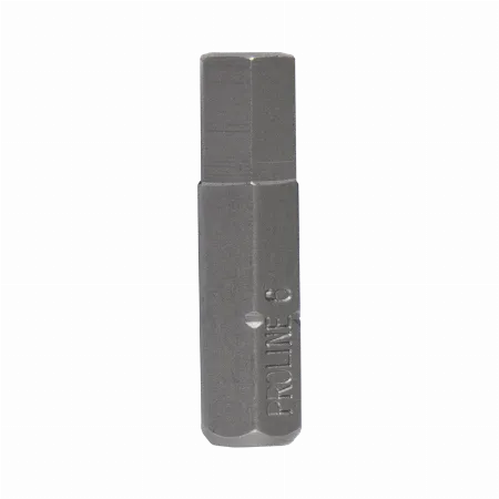 Biti hexagonali (imbus) H6 6 mm, prindere 1/4", 25 mm, set 10 buc, Proline 10606