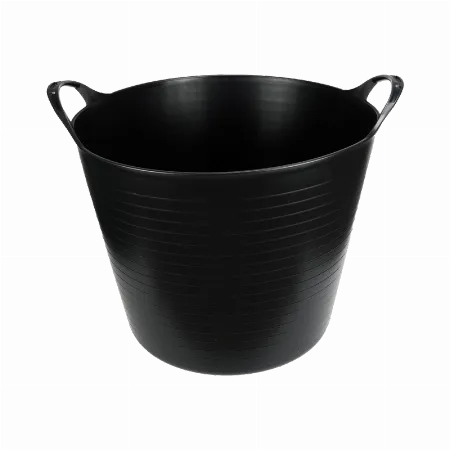 Recipient flexibil cu manere Profix 35560, 27 l, negru
