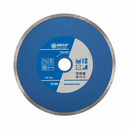 Disc diamantat continuu 180 mm Mega 87580