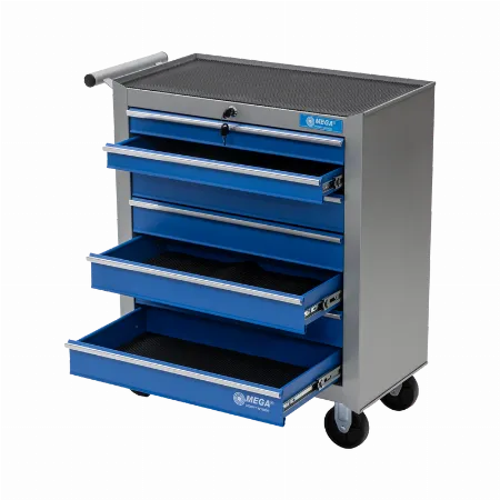 Dulap de scule mobil Mega 33137, 7 sertare