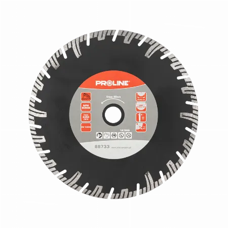 Disc diamantat segmentat Turbo-T Proline 88733, 230 x 2,8 x 22,2 mm