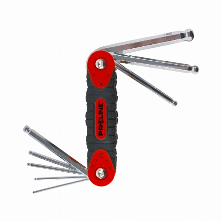 Set chei imbus CrV cu cap sferic si maner, 1.5-8 mm, 8 buc